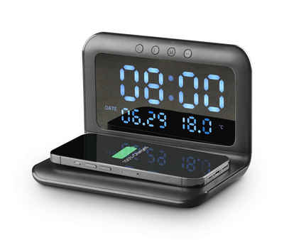 Cellularline Cellularline Wireless Charging Alarm Clock Wireless Charger