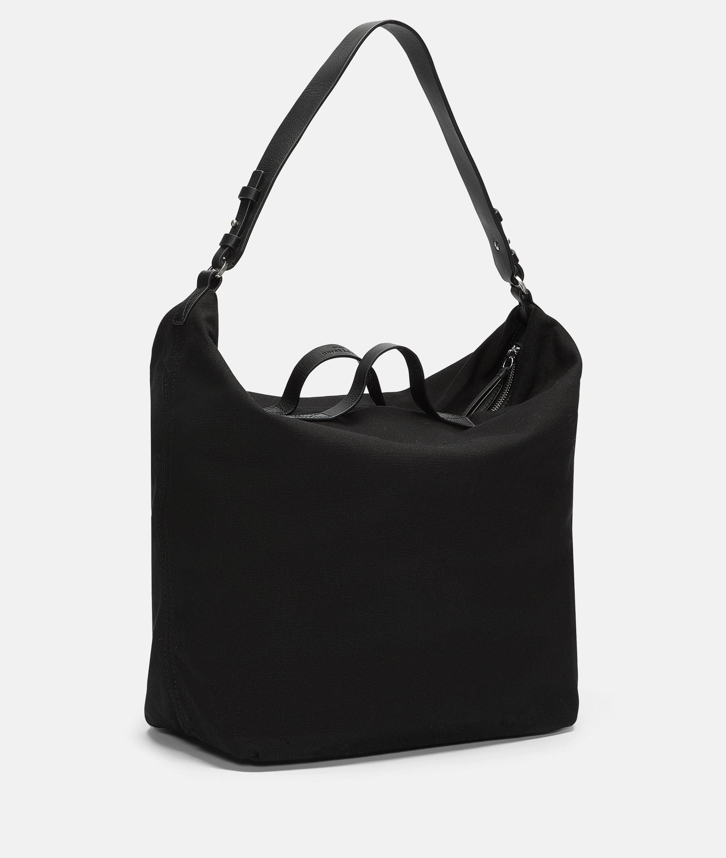 Liebeskind Berlin Schultertasche Hobo, Große Tasche aus Canvas günstig online kaufen