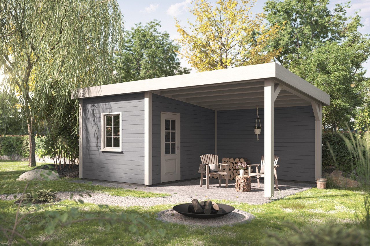 Alpina Holzschutzlasur Alpina Wetterschutzfarbe 2,5 L silbergrau