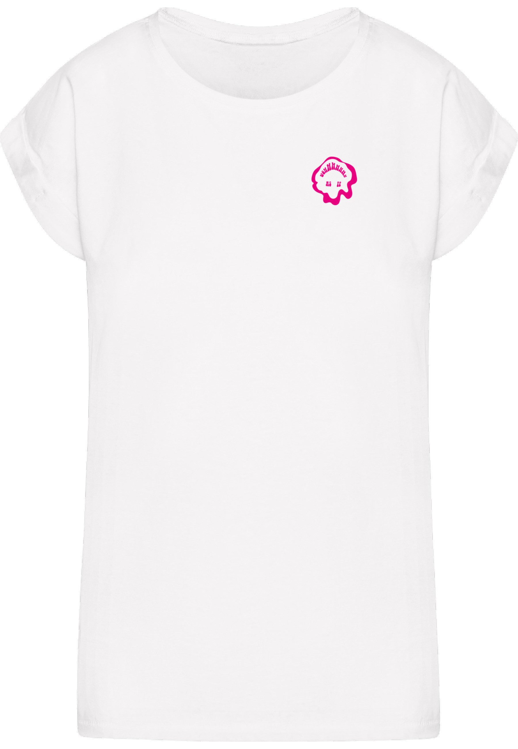 T-Shirt Miss Tee Everything Is Nice Ladies Extended Shoulder Tee
