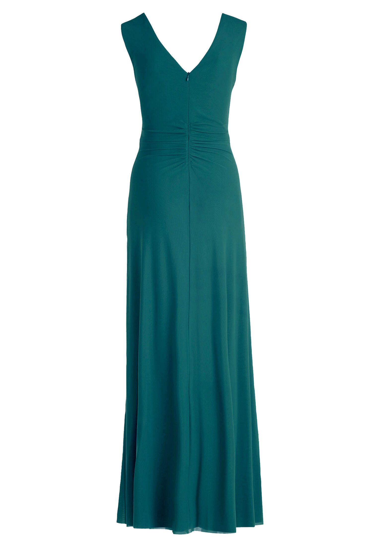 Vera Mont Abendkleid Damen mit V-Ausschnitt Falten