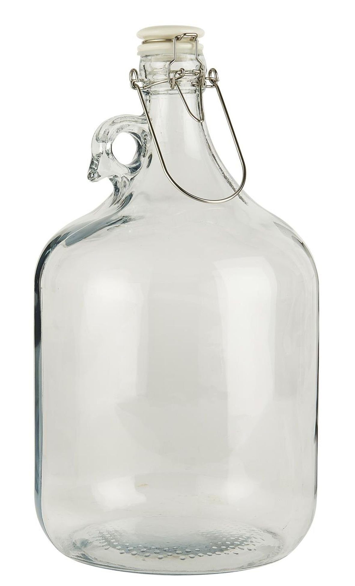 Ib Laursen Vorratsglas Glasflasche Bügelflasche Bügelverschluss Flasche Gallone 4600ml. € 24,95