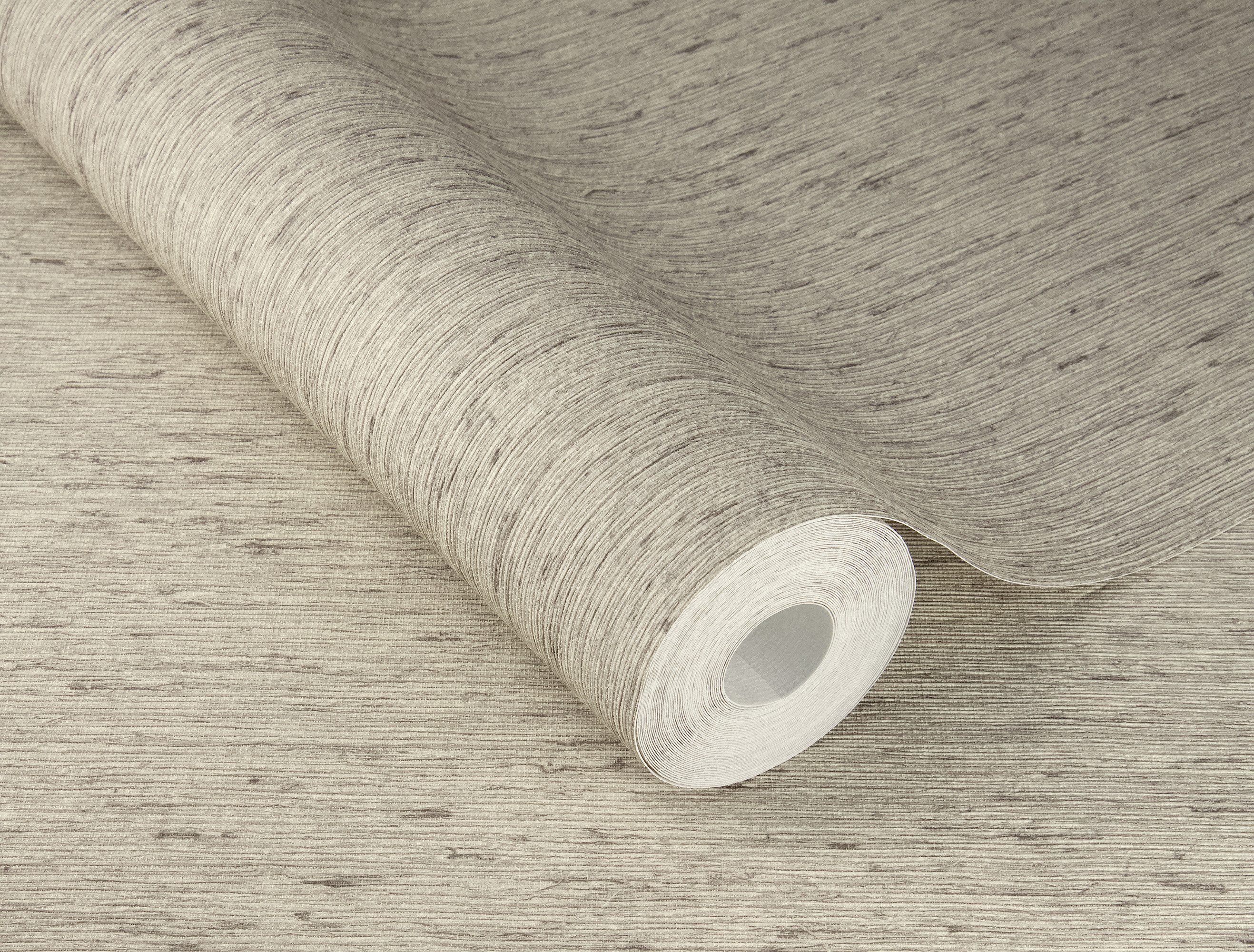 Rasch Vliestapete Vliestapete Holzoptik grau 571035