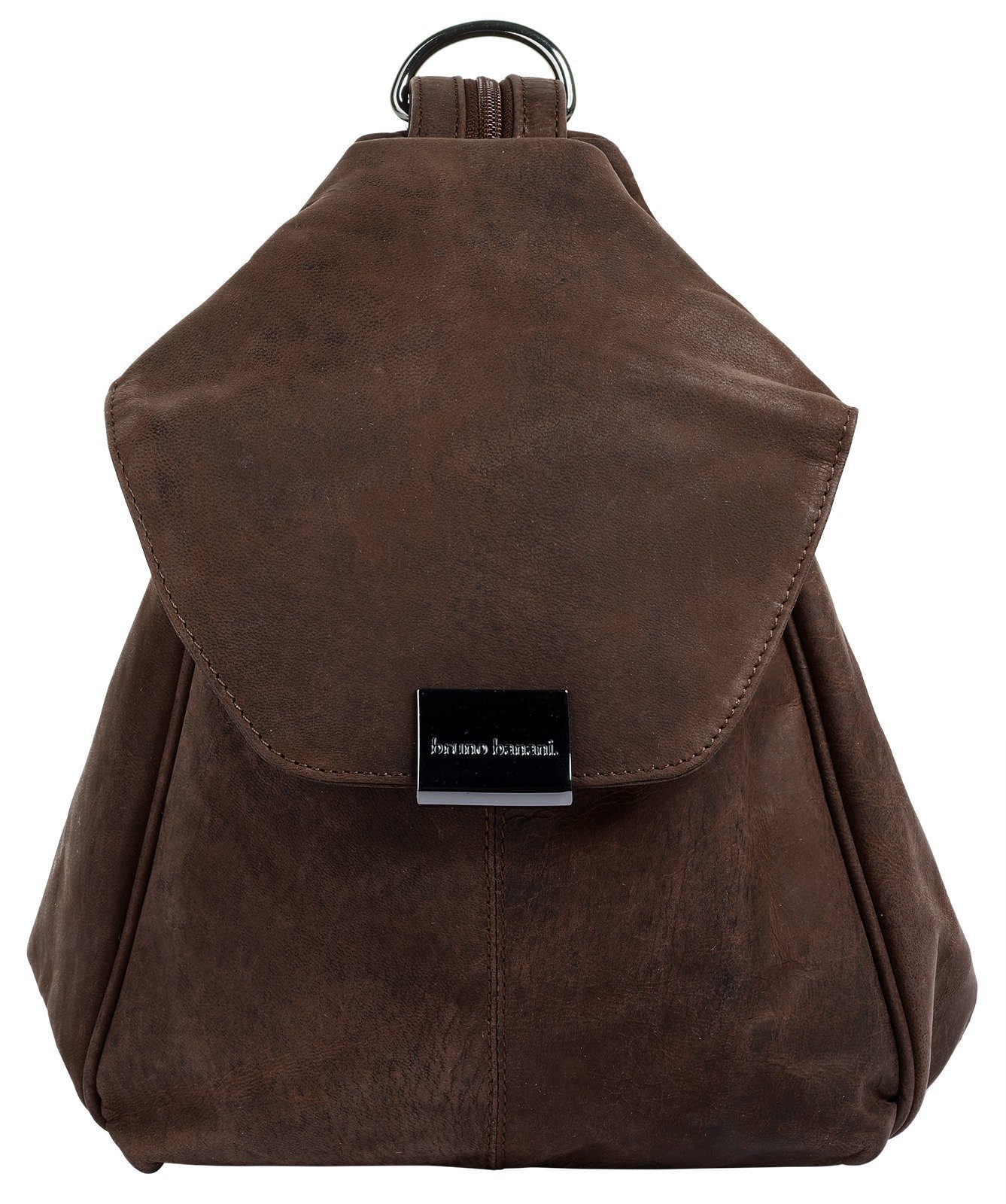 Bruno Leder Banani Cityrucksack, braun echt