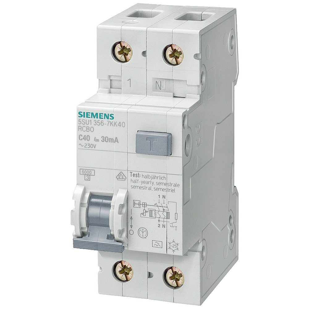 Schalter Siemens 5SU13567KK16 Schalter 16 A 0.03 A 230 V