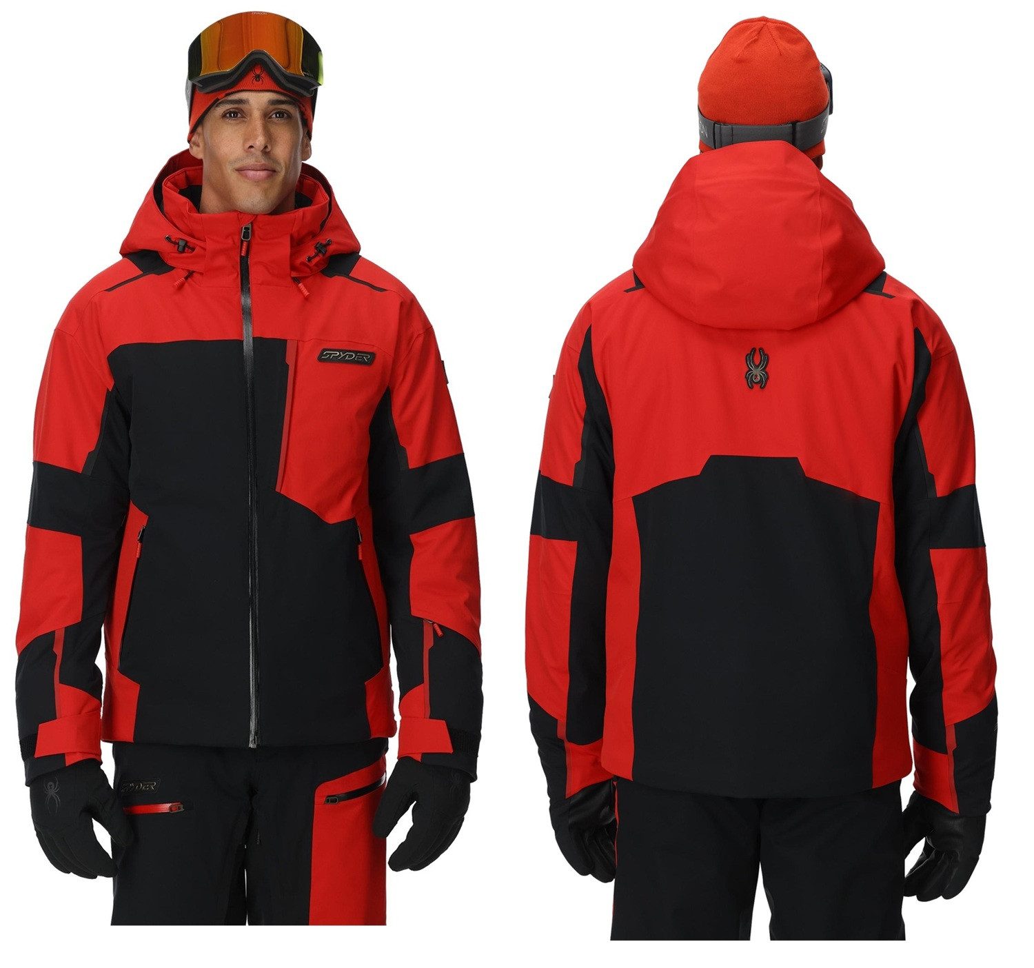Spyder Skijacke Spyder Leader Jacket Herren Skijacke Winterjacke 38SA073514 BLK2