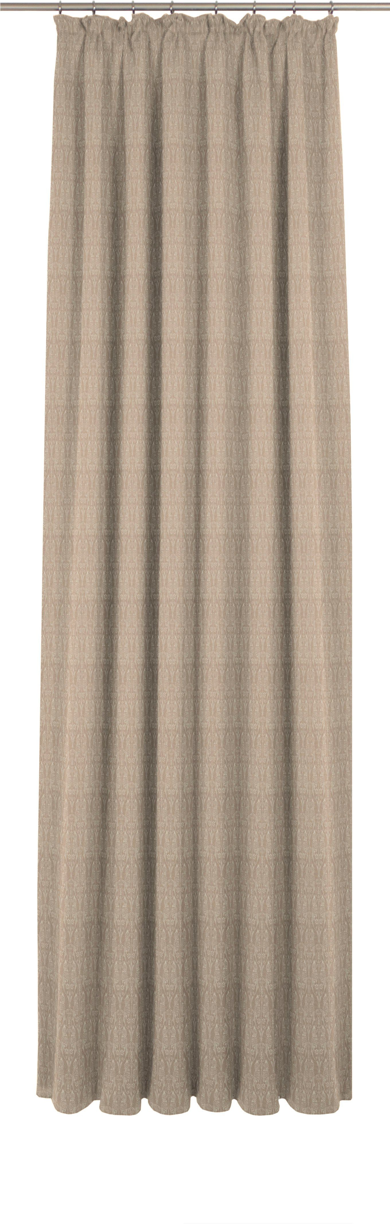 Adam Vorhang Little Parrot (1 St), Kräuselband, blickdicht, Jacquard, aus 100% Bio-Baumwolle