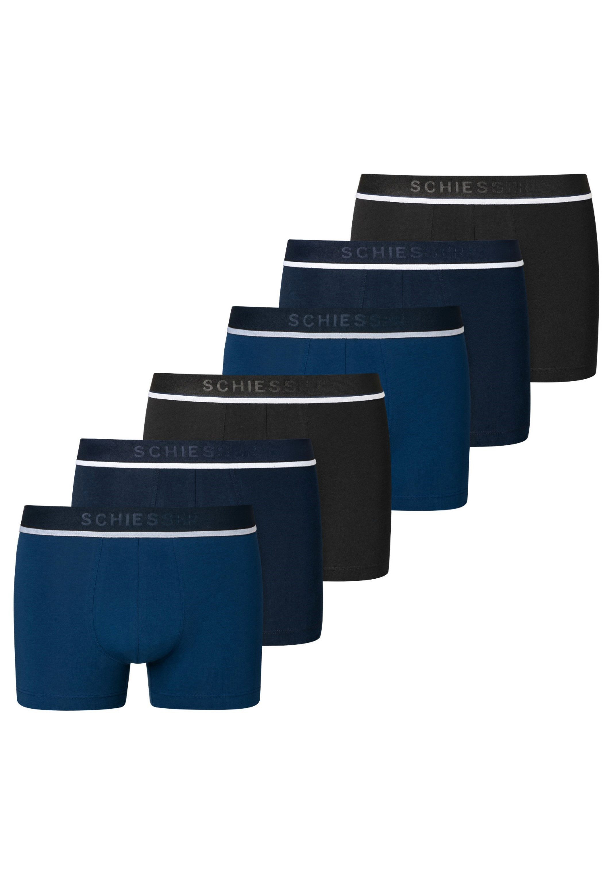 Schiesser Retro Boxer 3er Pack - 95/5 - Organic Cotton (Spar-Set) Retro Sho günstig online kaufen