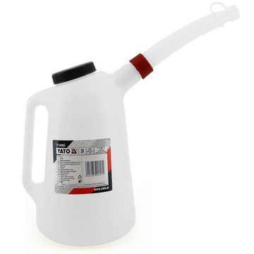 Yato Ölkanne Ölkanne 3 Liter Behälter flexiblen Ausgießer YT-06983, 3 l, (1 Stck)