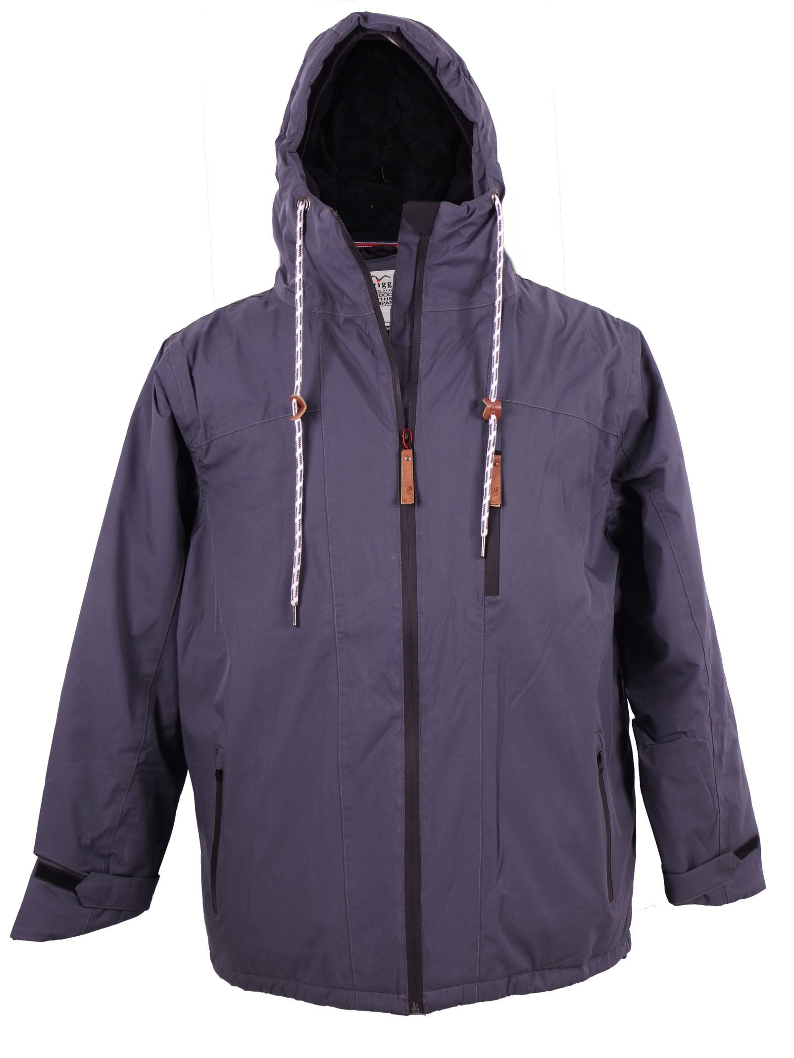 Brigg Outdoorjacke Outdoor Jacke in großen Größen von Brigg, anthrazit