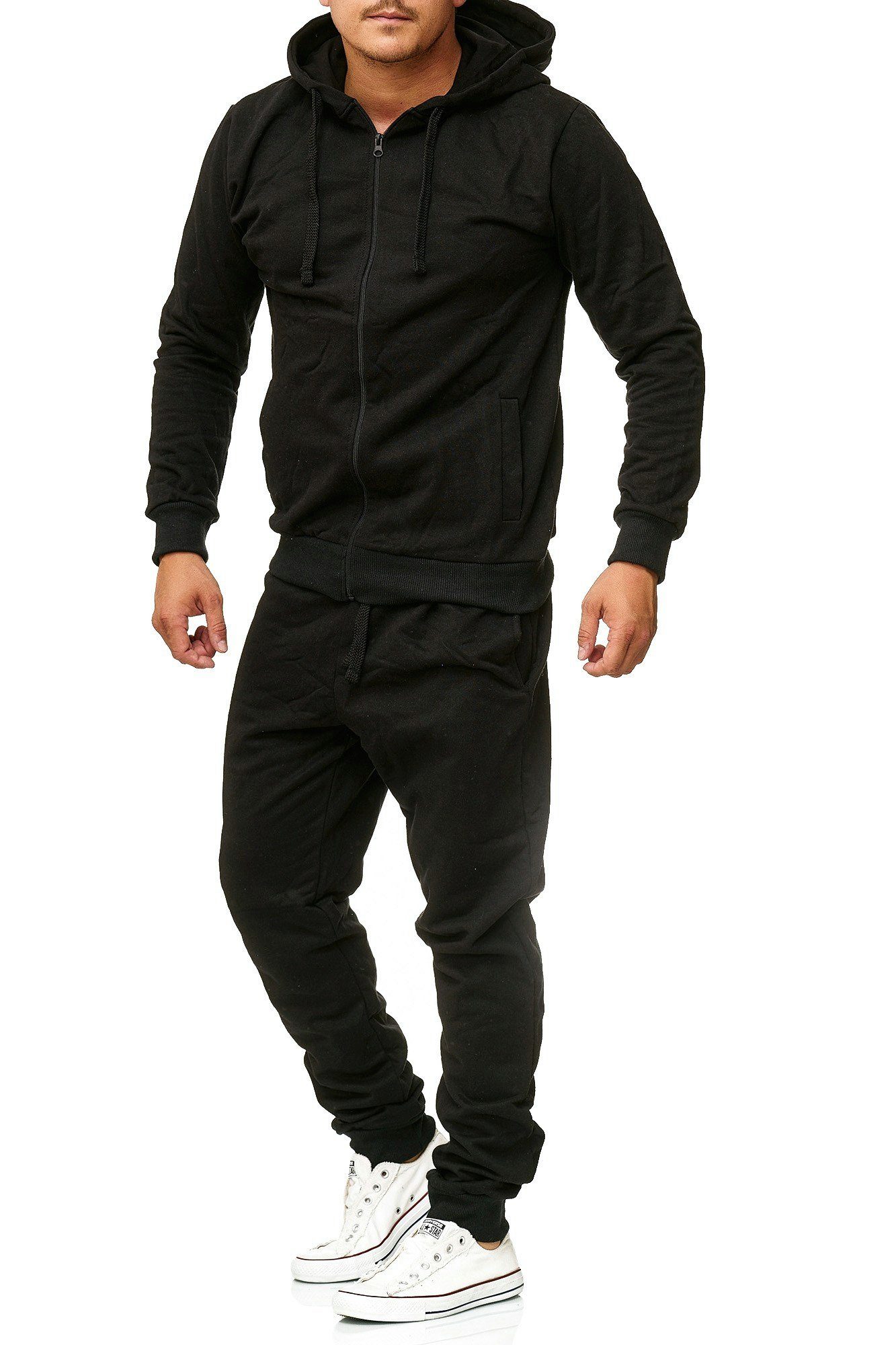 L.gonline Freizeitanzug Herren Jogginganzug, Freizeitanzug, Hausanzug 586 ( günstig online kaufen