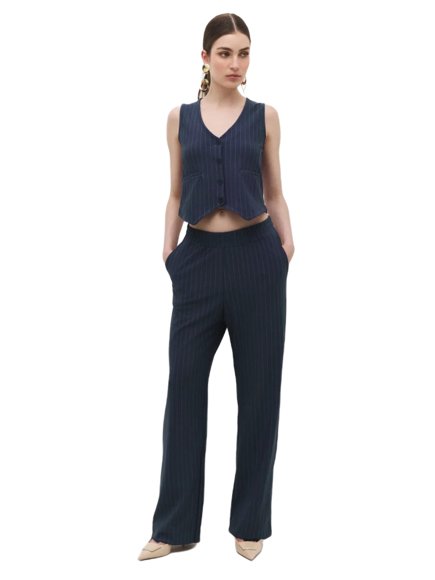 No Matter What Bequeme Jeans Hose mit geradem Bein