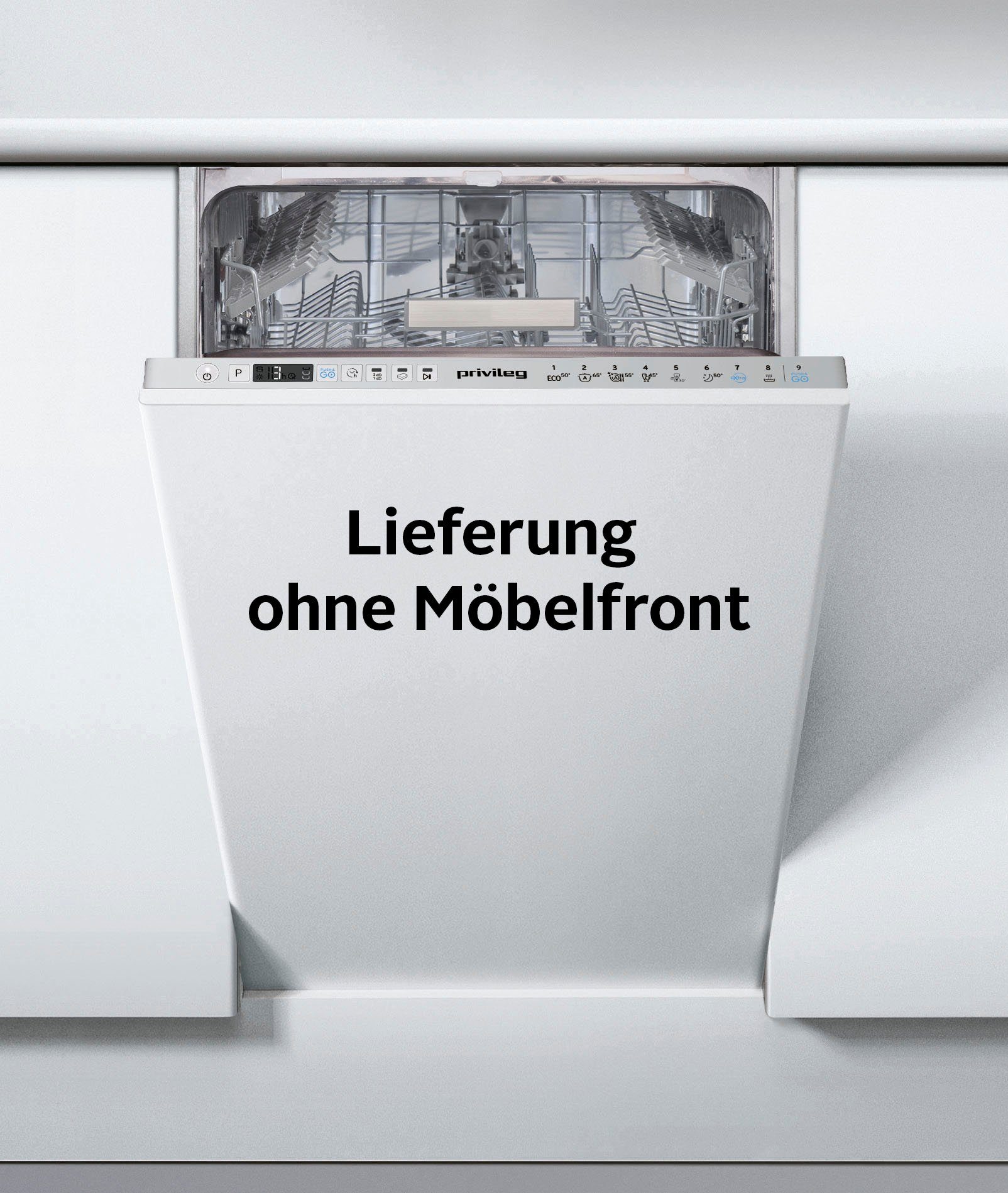Privileg vollintegrierbarer Geschirrspüler RSIO 3T224 E (2), 10 Maßgedecke