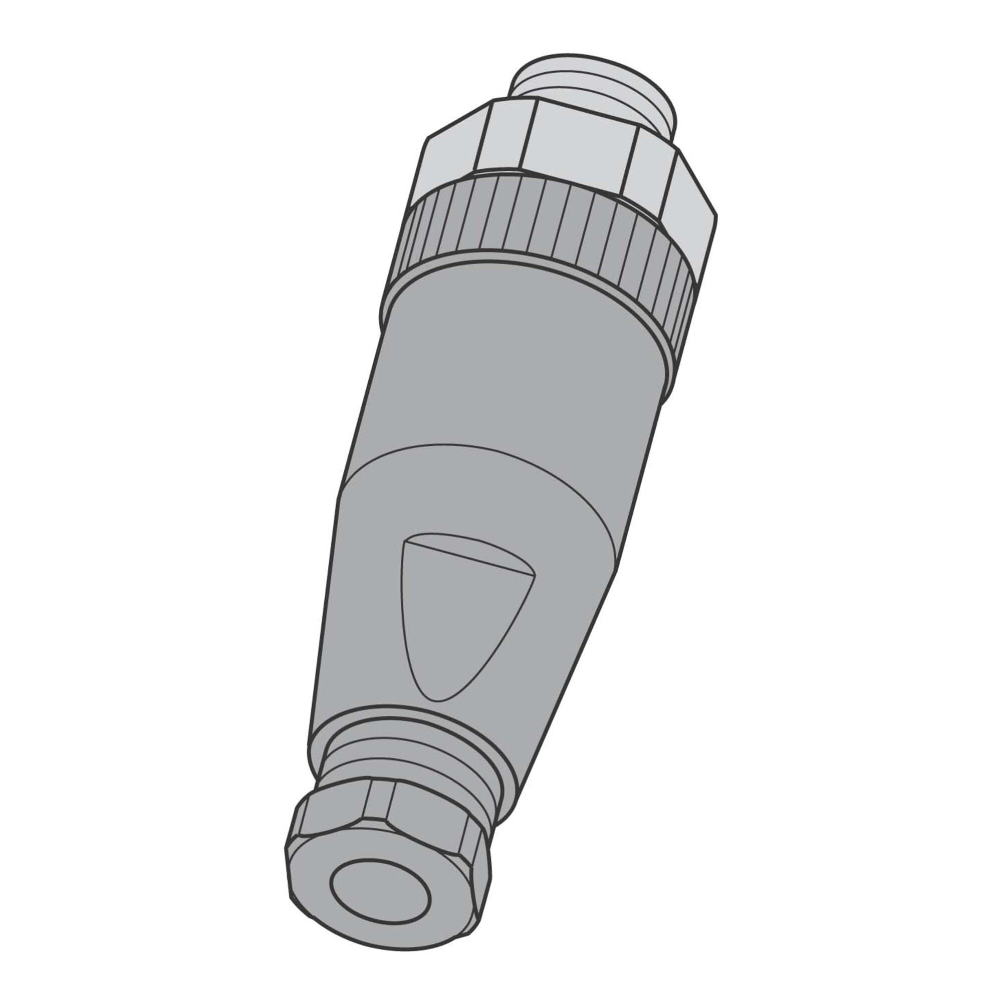 Turck Rohrzange Turck Steckverbinder M12,Stecker,4p,gera. BS8141-0
