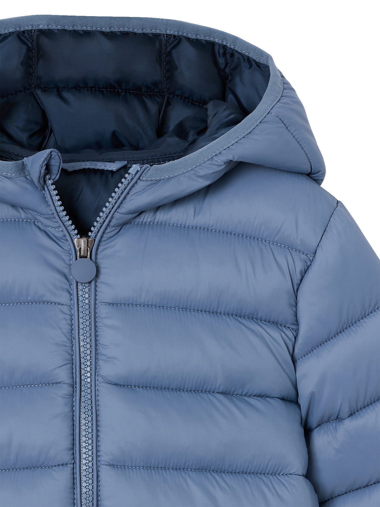 vertbaudet Steppjacke Jungen Steppjacke mit Kapuze, Übergangsjacke – Bild 3 von 4