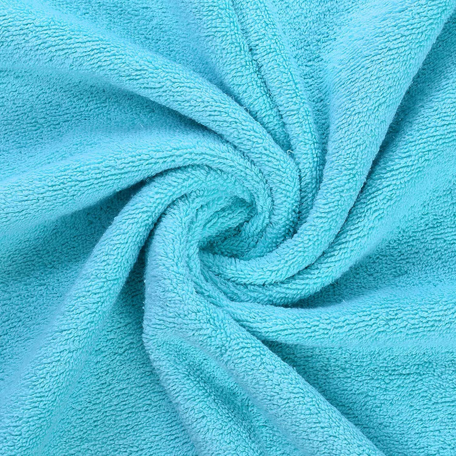 (2-St), Serie, Set, 100% Bade-Handtuchset Handtücher livessa Baumwolle Badetücher Badetücher Grau-Trks im Set als und