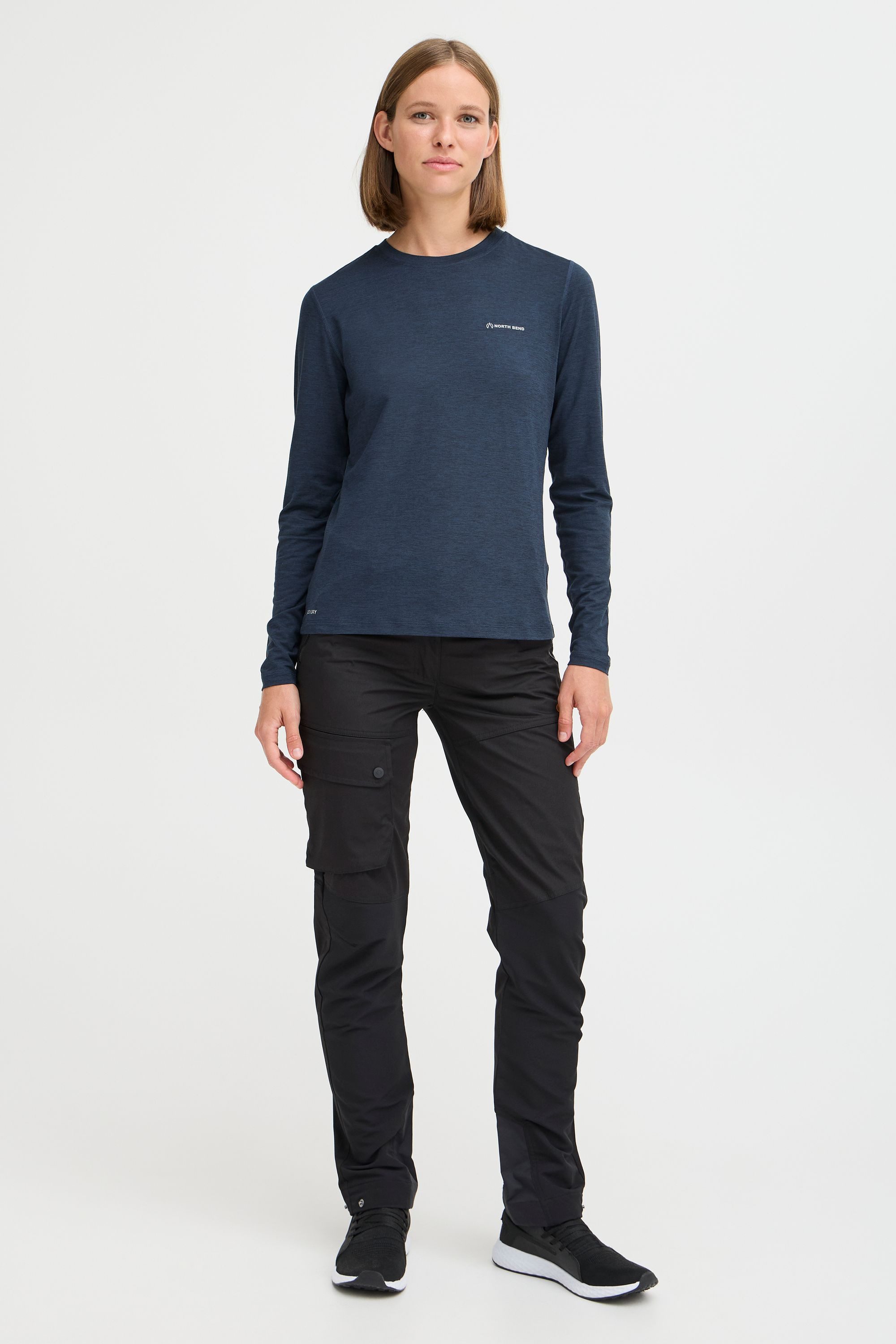 North Bend Longsleeve NBAdri W Hochwertiges Langarmshirt günstig online kaufen