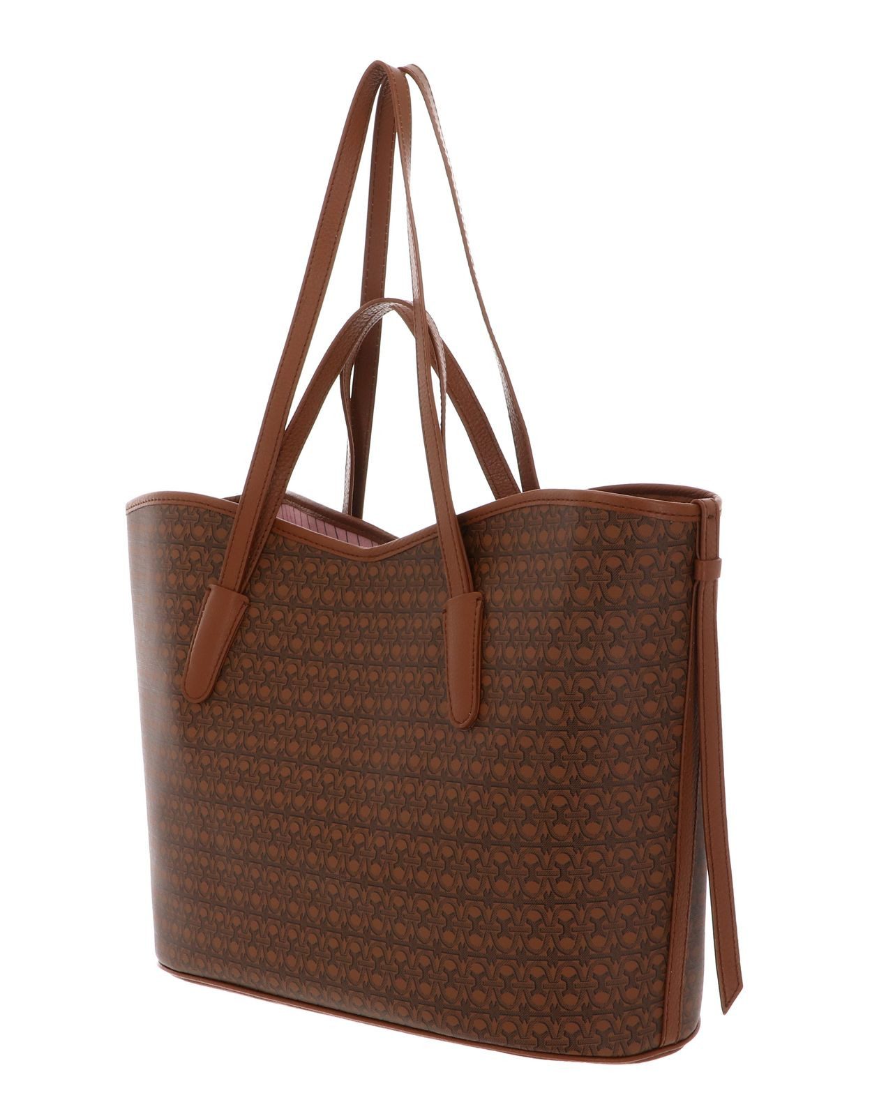 COCCINELLE Shopper Shopper Coated Monogram, aus echtem Rindsleder