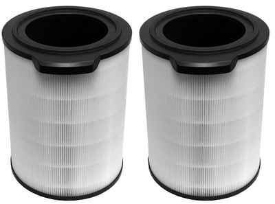 Comedes Ersatzfilter 2er Set passend für Philips Luftreiniger Serie 4000(I), Zubehör für Raumluftreiniger Philips 4000(I) AC4236/10, einsetzbar statt Philips Nanoprotect Filter FY4440/30