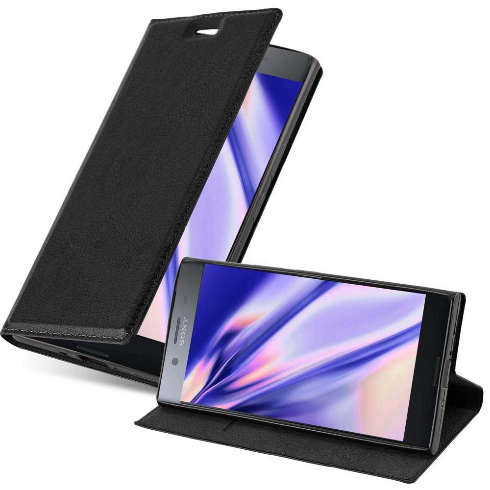 Cadorabo Handyhülle für Sony Xperia XZ1 COMPACT Hülle Sony Xperia XZ1 COMPACT, Hülle Schutzhülle mit Standfunktion, Magnetverschluss und Kartenfach