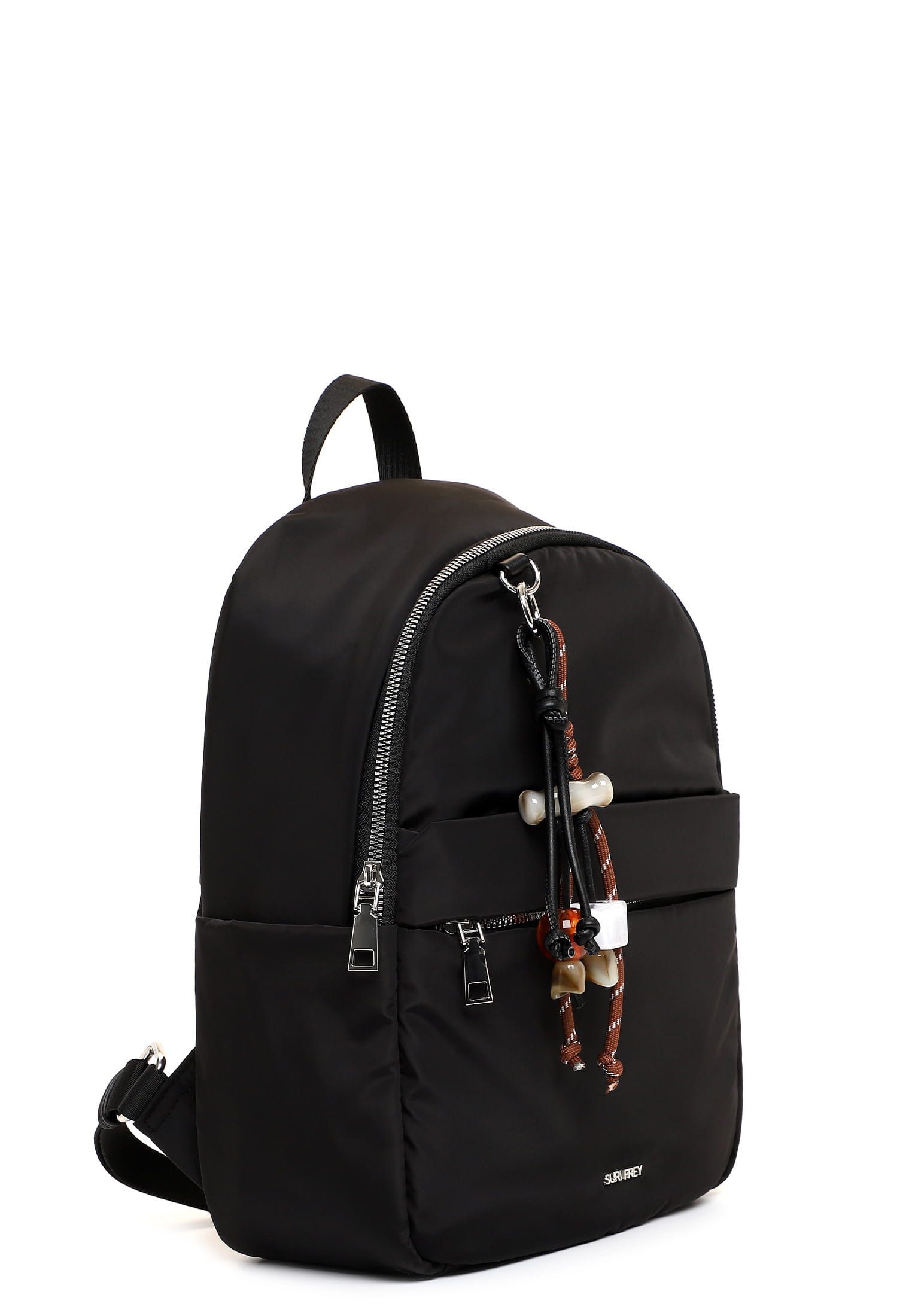 SURI FREY Cityrucksack SFY Sandey, Logo Patch