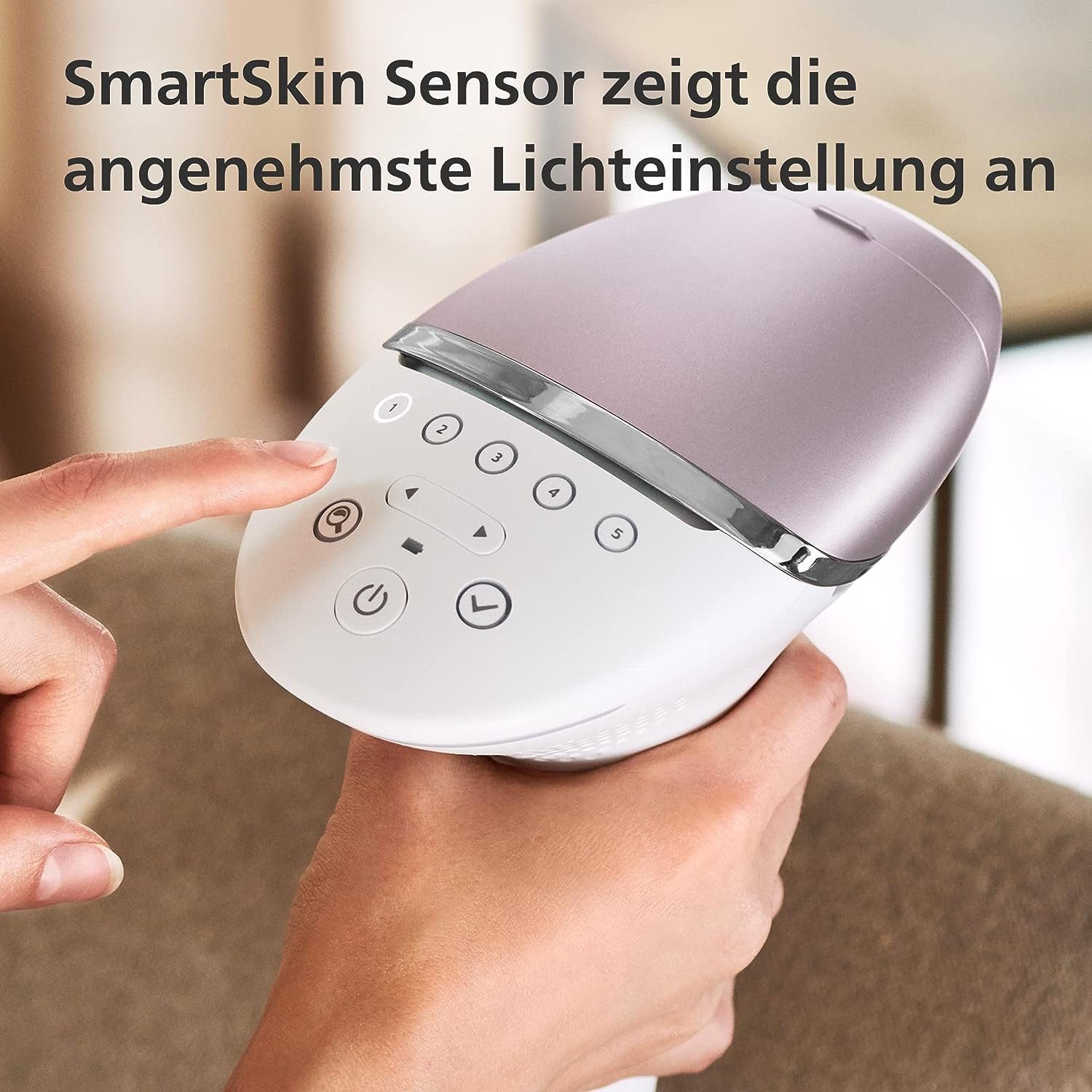 Philips IPL-Haarentferner BRI944/00 Aufsätze Haut seidig glatte SenseIQ Lumea 2 inkl.