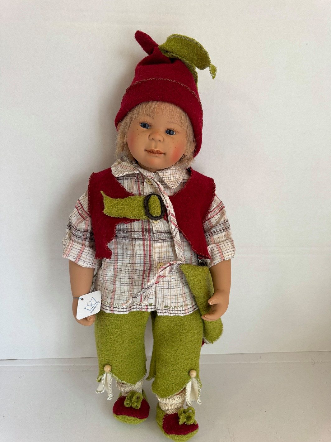 Schildkröt Stehpuppe Moritz von Susi Eimer, 50 cm (1-tlg)