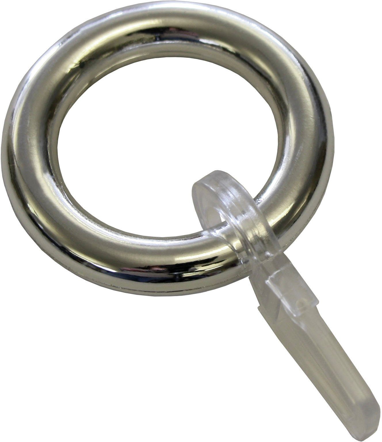 GARDINIA Gardinenring mit Faltenlegehaken, (10-St), Serie günstig online kaufen