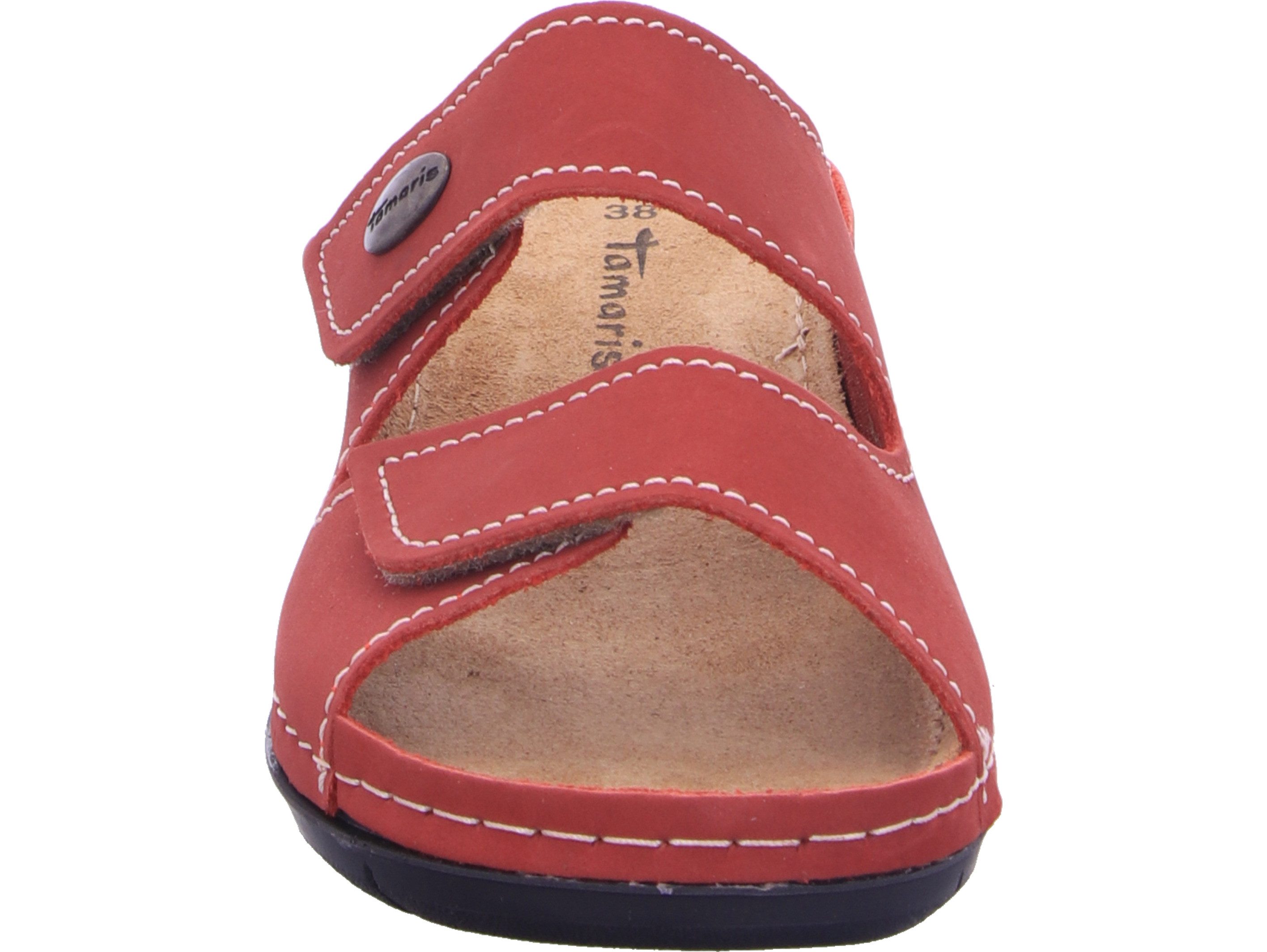 Tamaris Lea Keilpantolette echtes Leder