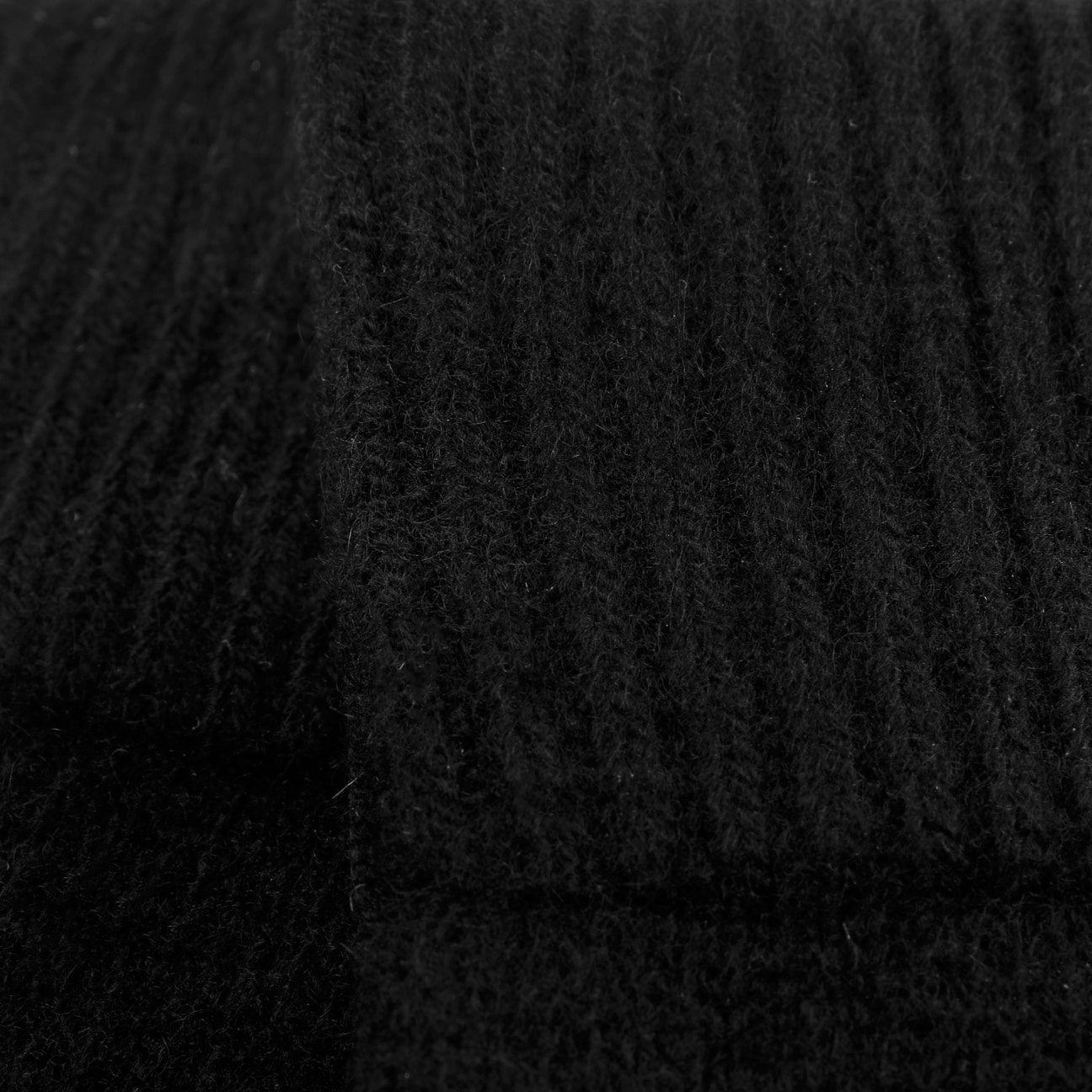 Strickhandschuhe schwarz Hestra Wollhandschuhe