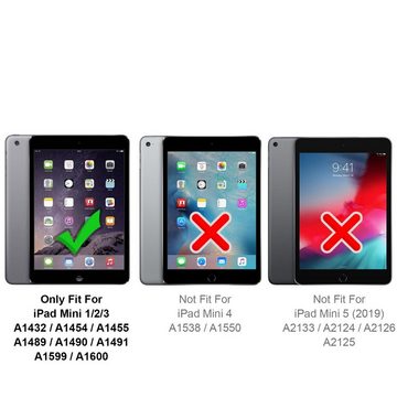 CoolGadget Tablet-Hülle Ultraleichte Schutzhülle für iPad Mini 1/2/3 20,1 cm (7,9 Zoll), Kantenschutz robustes Slim Case für Apple iPad Mini 1/2/3 Tablet Hülle