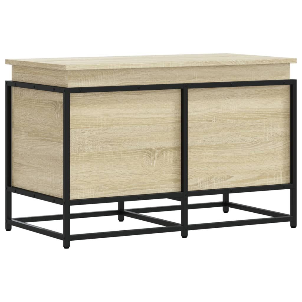 Thumbnail - vidaXL Aufbewahrungsbox, Aufbewahrungsbox mit Deckel Sonoma 80x40x51,5 cm Holzwerkstoff