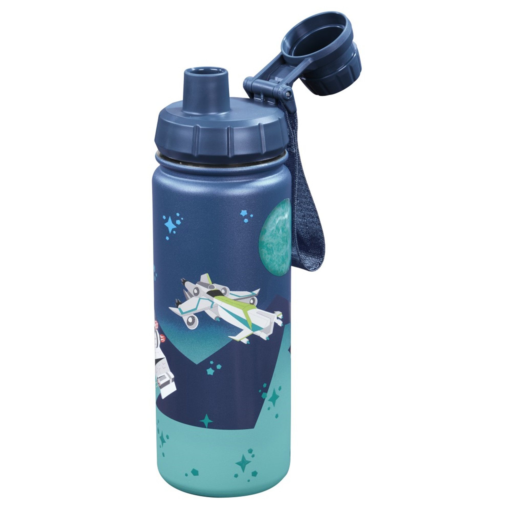 Step by Step Trinkflasche Isolierte Edelstahl-Trinkflasche