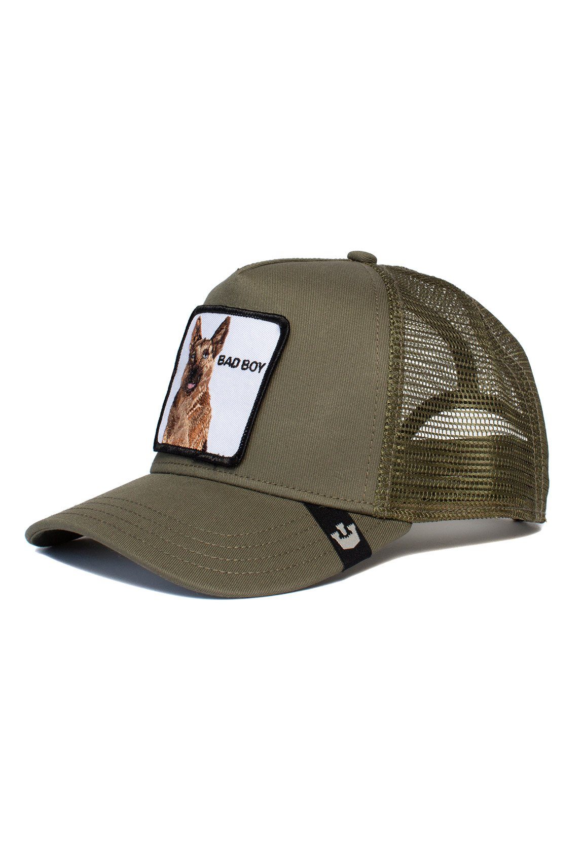 GOORIN Bros. Trucker Cap Goorin Bros. Trucker Cap THE BAD BOY Olive Khaki