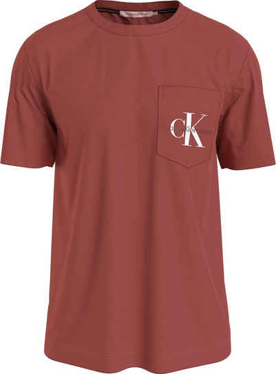 Calvin Klein Jeans T-Shirt »MONOGRAM LOGO POCKET TEE«