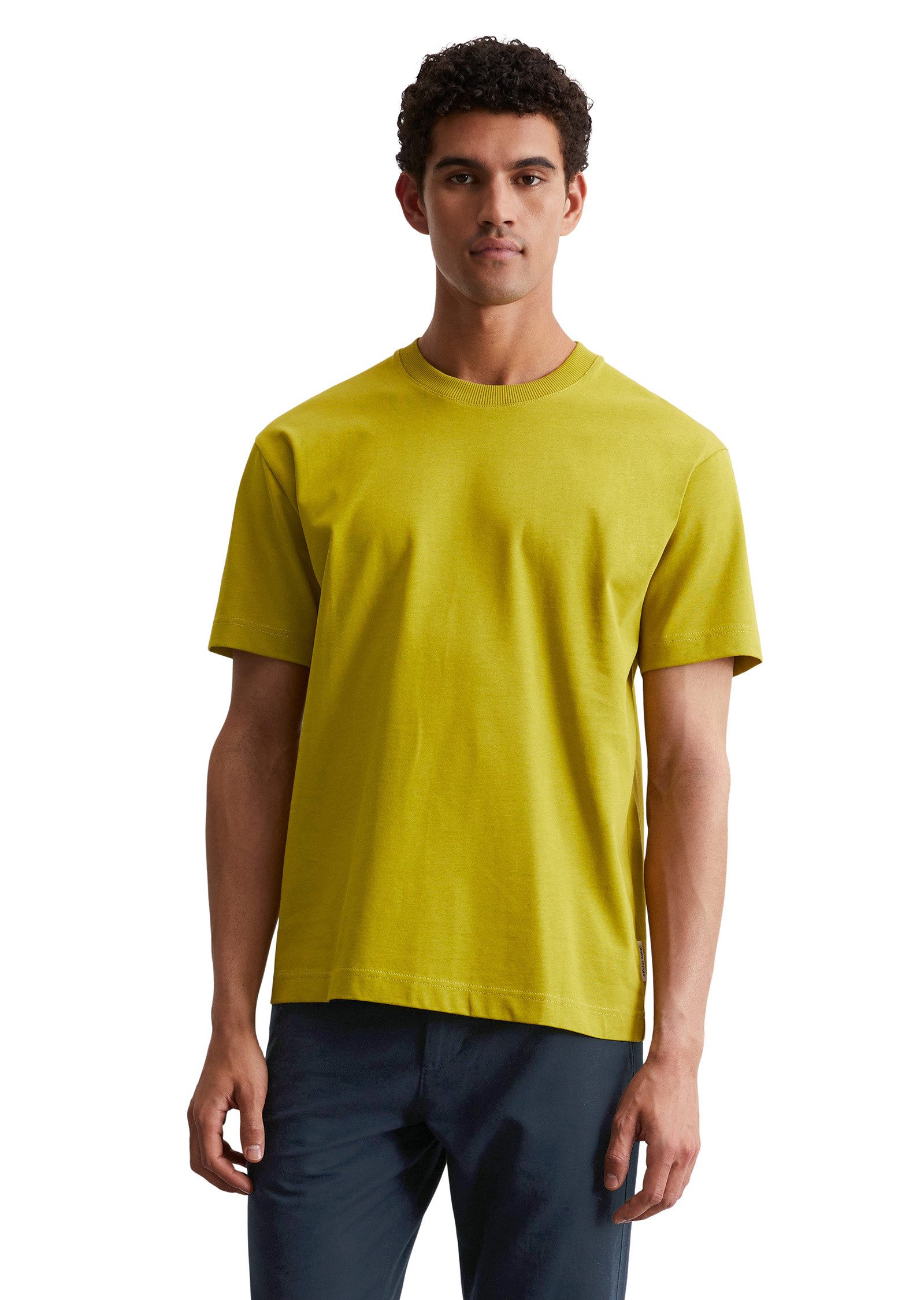 Marc O'Polo T-Shirt aus schwerem Bio-Baumwoll-Jersey