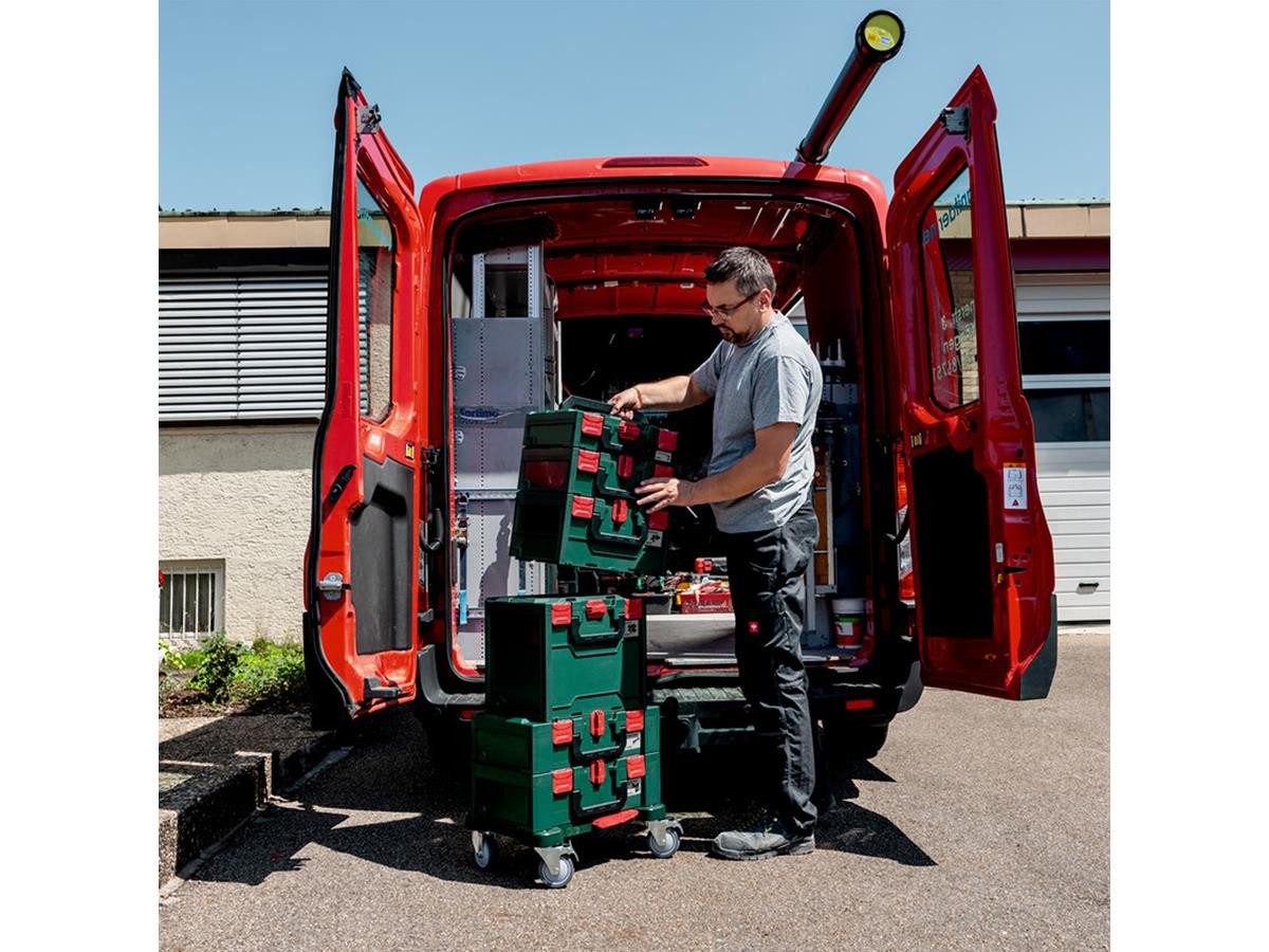 metabo 685305000 Akku-Set 8000 mAh (18 V, 4 St), inkl. metaBOX 145