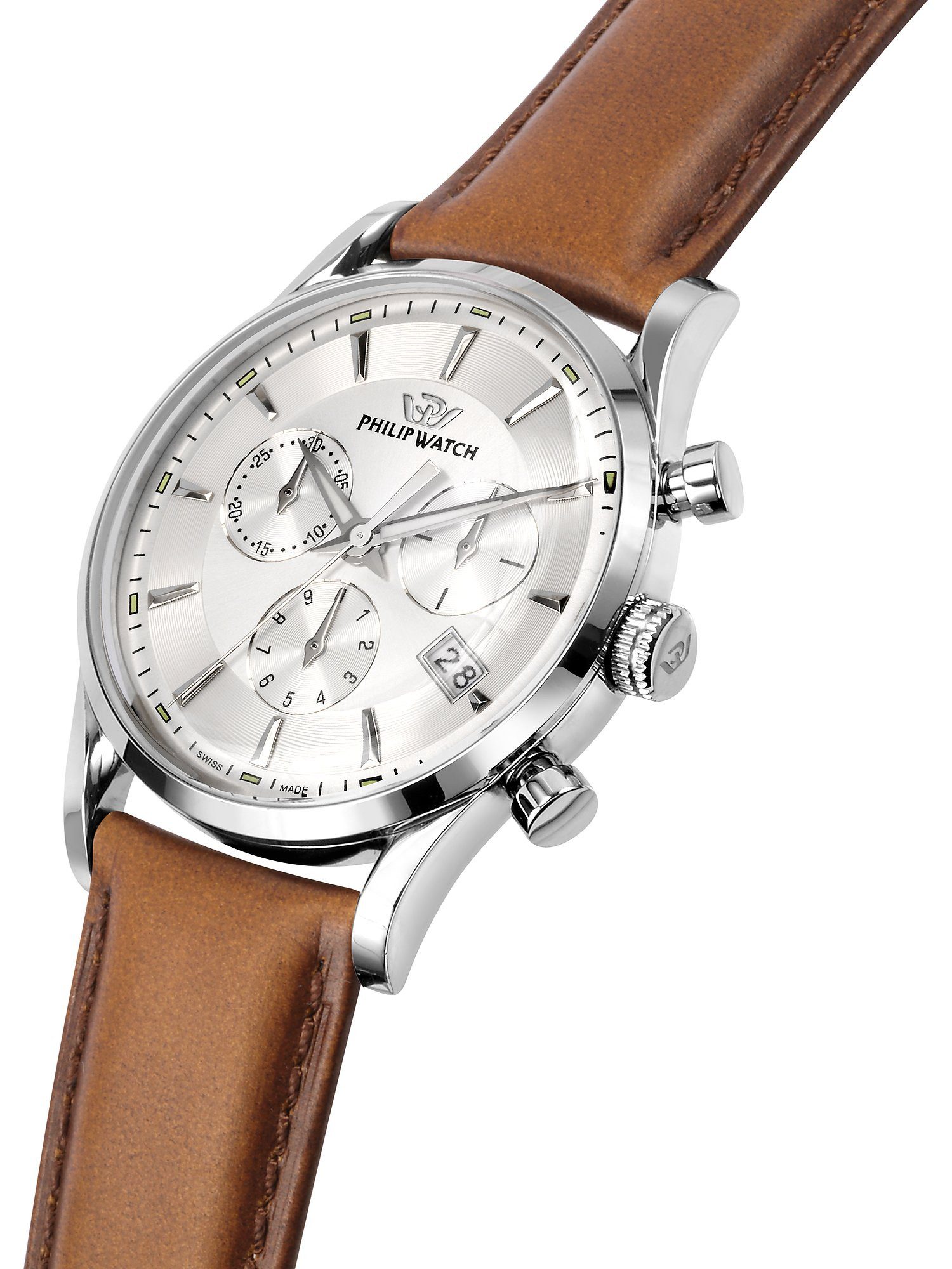 PHILIP WATCH UHREN Chronograph Philip Watch Herren-Uhren Analog Quarz