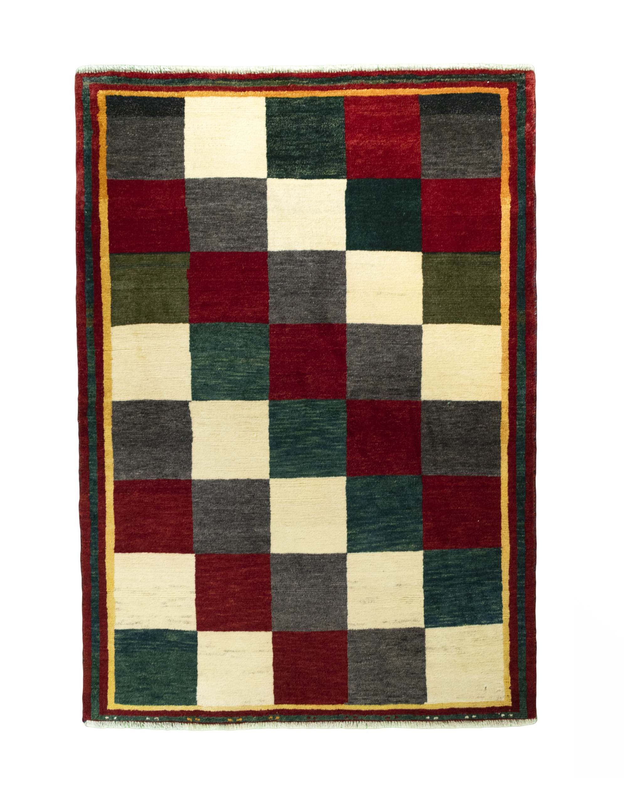 CABBEL Orientteppich 149x107 cm Perser Shiraz Multicolor Schurwolle Handgeknüpft Nomaden, rechteckig, Höhe: 10 mm, 100% Schurwolle – weich, pflegeleicht, traditionelle Knüpfdichte