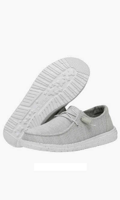 Hey Dude Wendy Sport Mesh Grey Sneaker