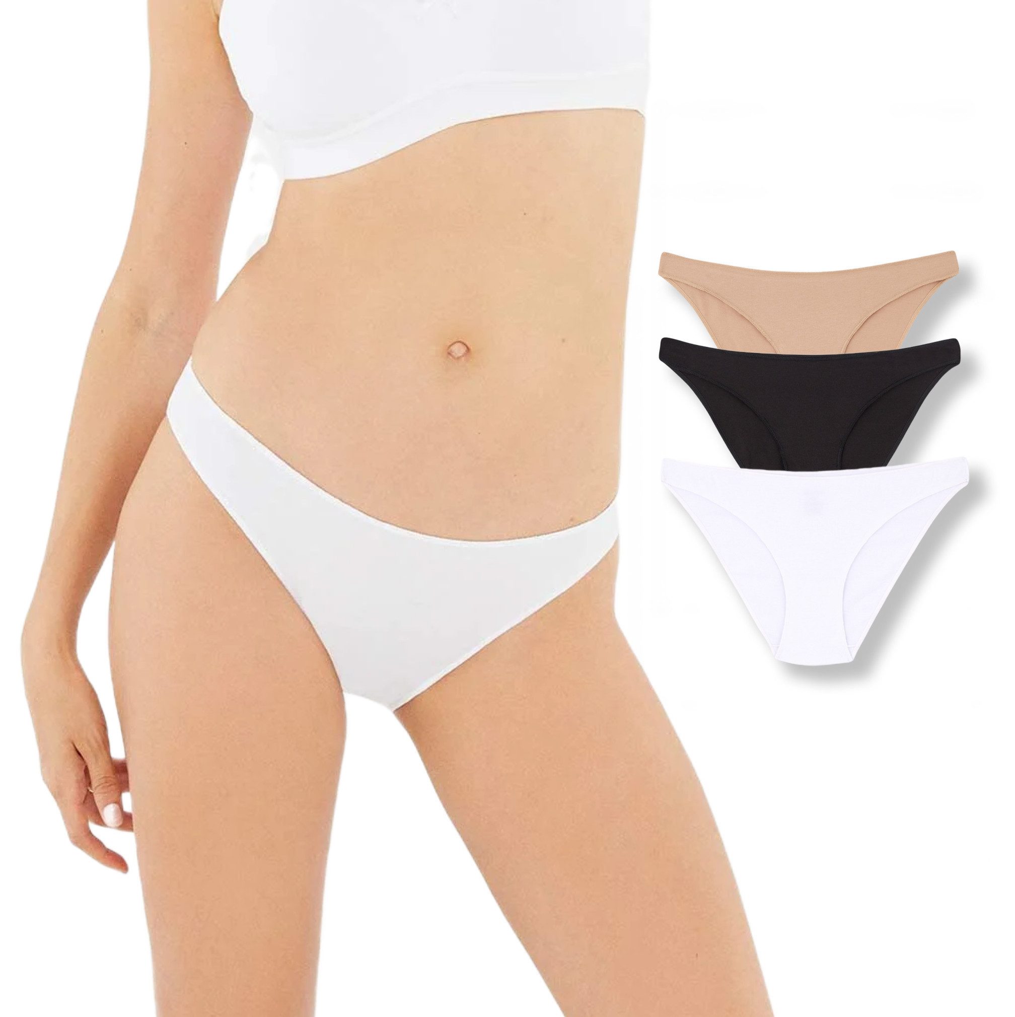 Dagi Bikinislip Bikinislip Damen-Unterwäsche aus Baumwolle, günstig online kaufen