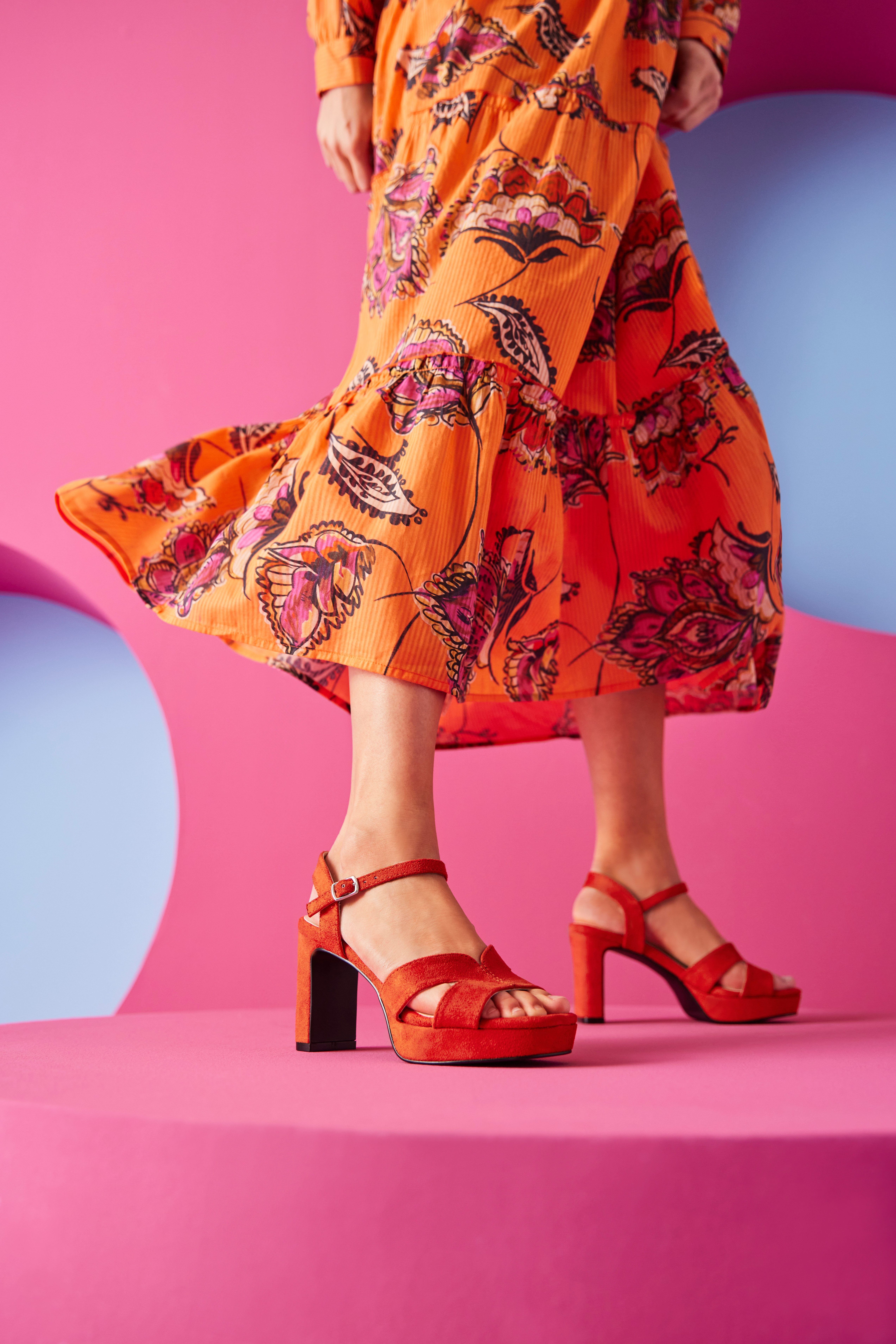 Aniston SHOES High-Heel-Sandalette Sommerschuh, Abendsandale, Plateau - NEUE KOLLEKTION