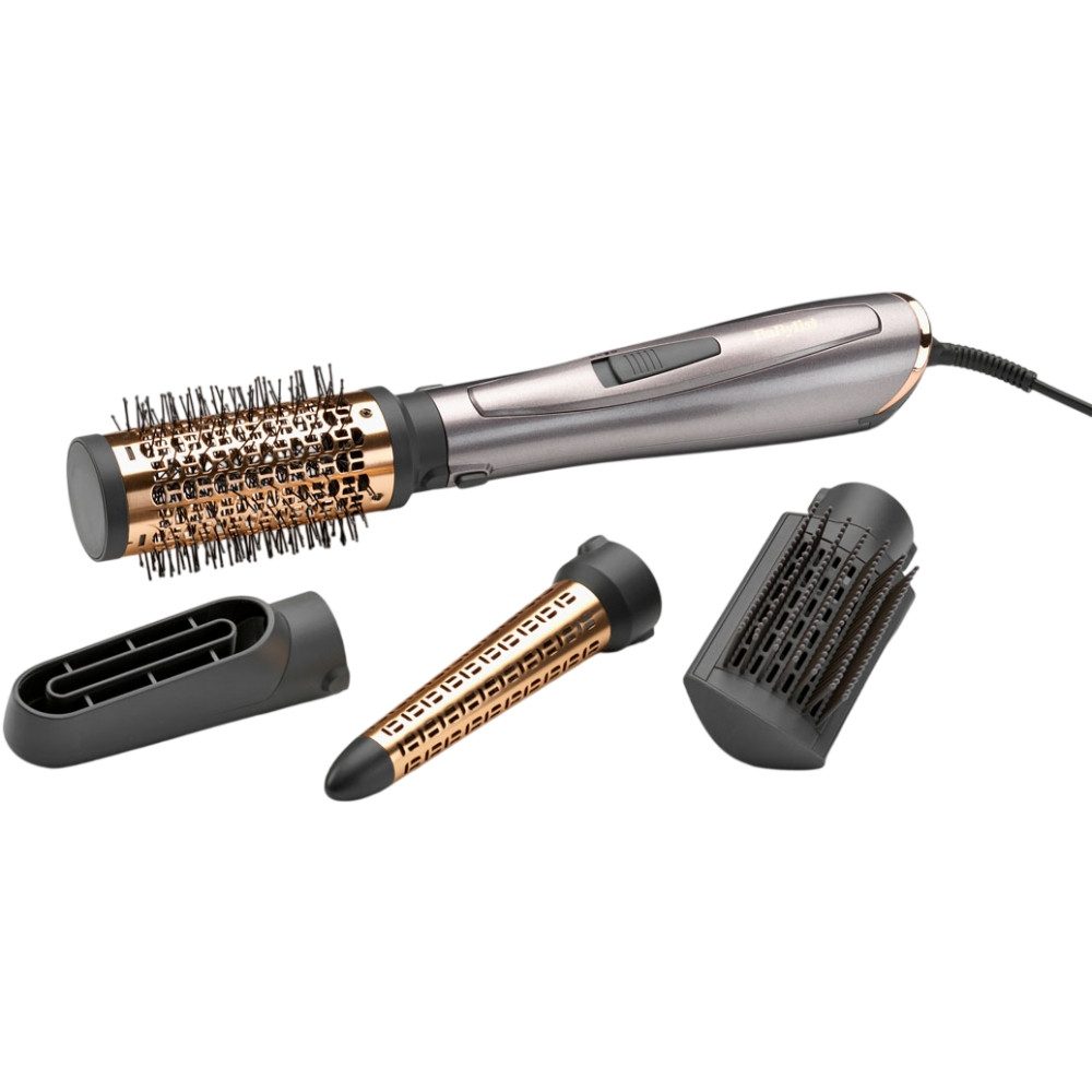 BaByliss Warmluftbürste Air Style 1000 - Warmluftbürste - grau/rosegold