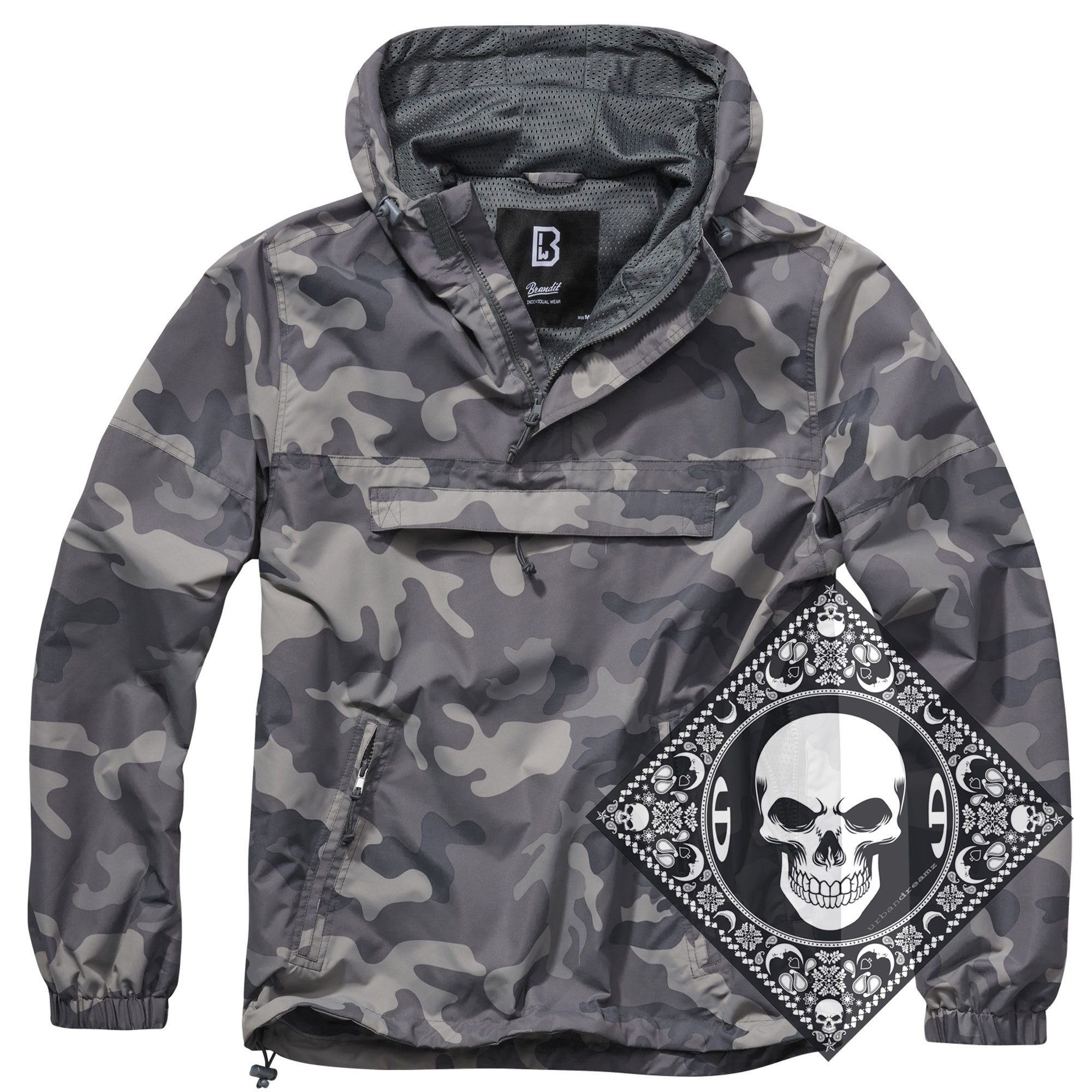 Brandit Allwetterjacke Herren Sommer Windbreaker Jacke US Version günstig online kaufen