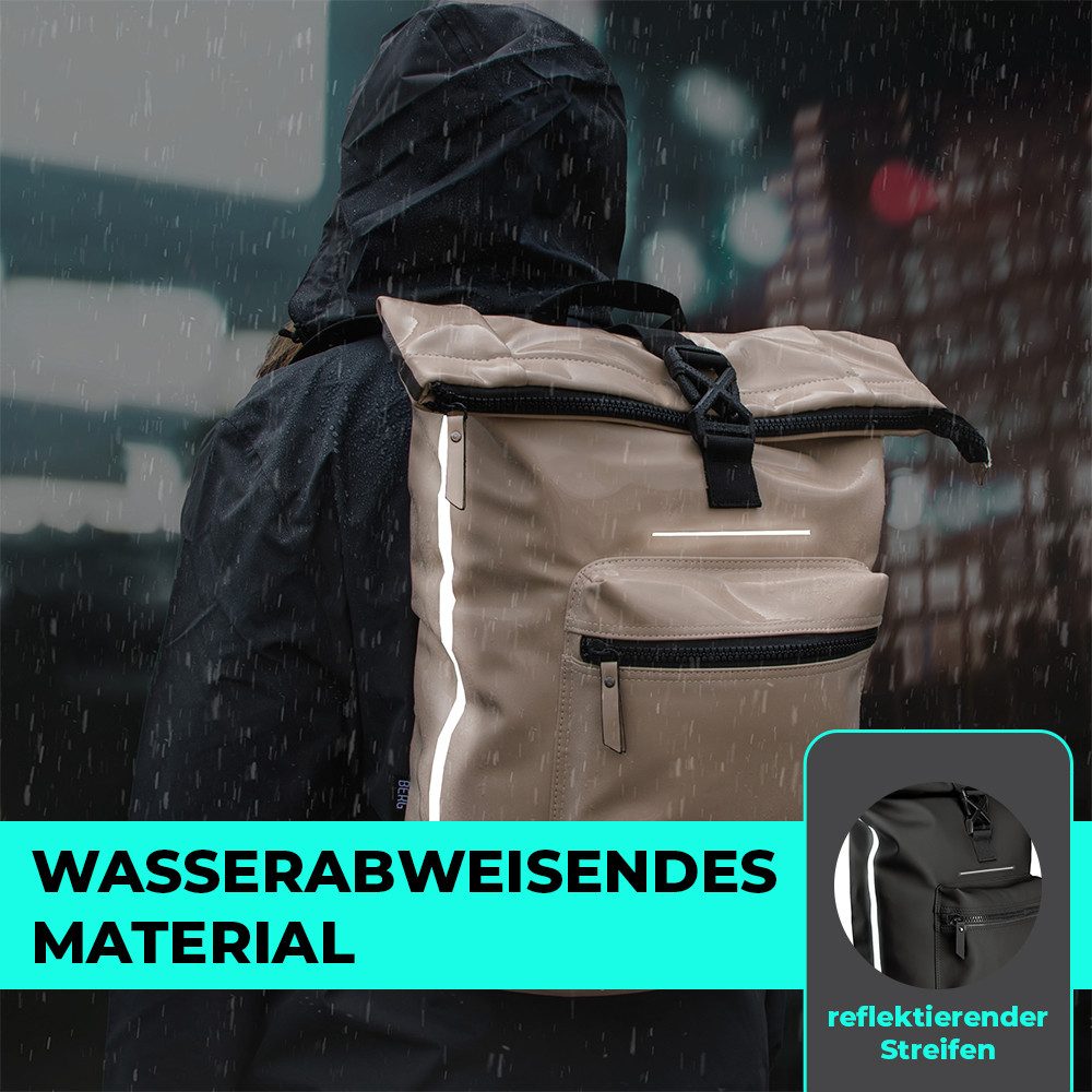 Langenberg Notebook-Rucksack LANGENBERG Laptop Rucksack 2.0 [Wasserabweisend] 30 Liter Volumen, ☑ UNSERE EMPFEHLUNG