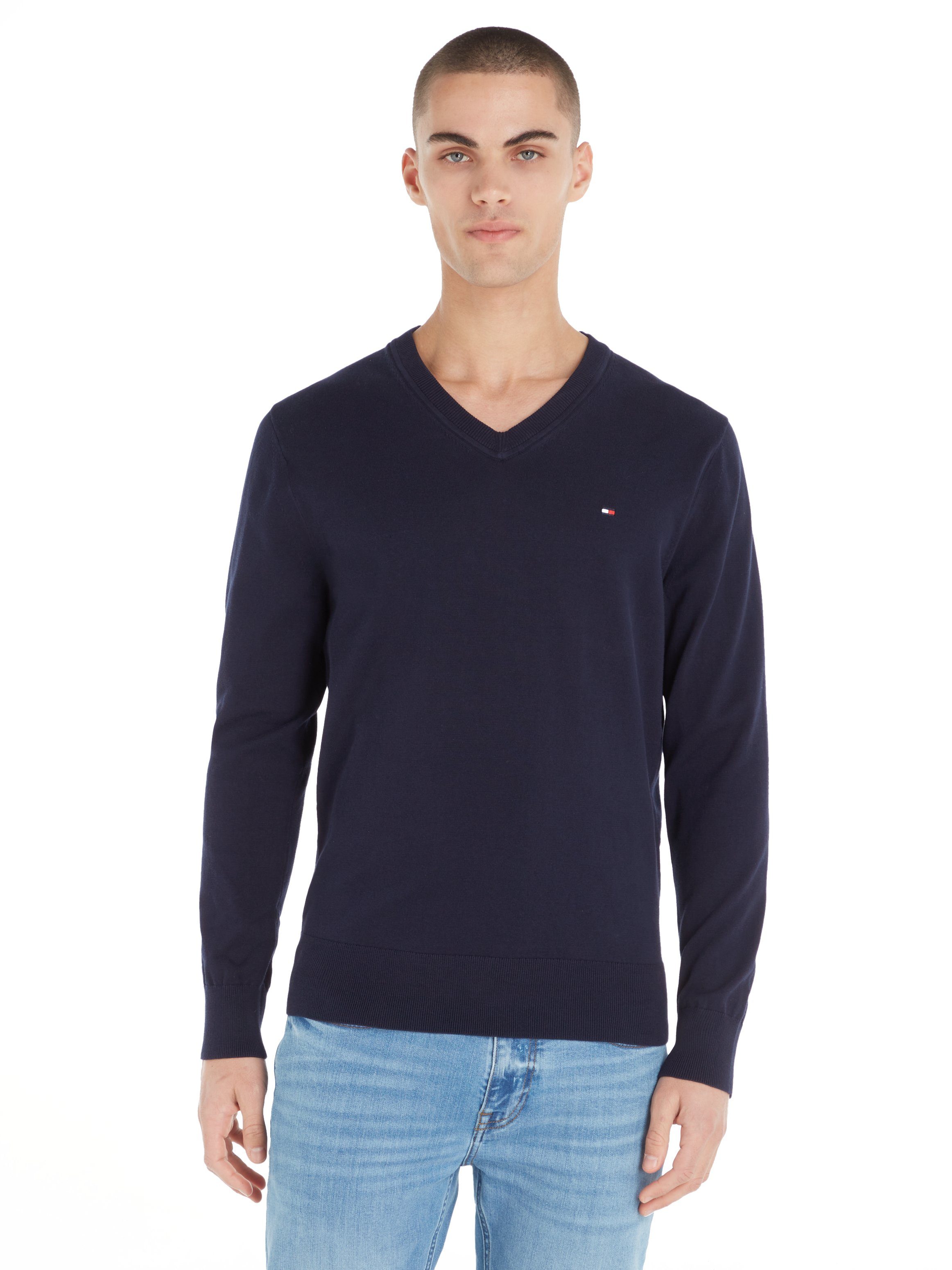 Tommy Hilfiger V-Ausschnitt-Pullover 1985 V NECK SWEATER