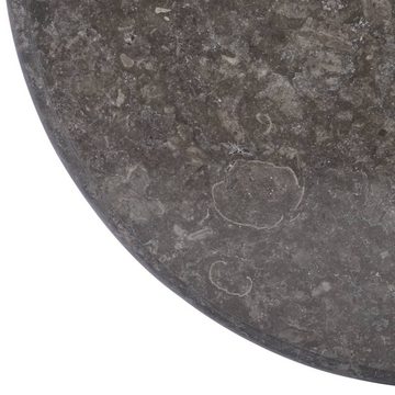 furnicato Tischplatte Schwarz Ø60x2,5 cm Marmor (1 St)