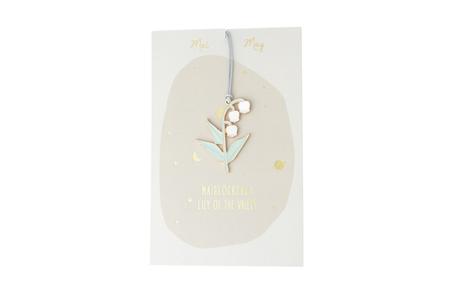 Kerzenleuchter Räder Kette Geburtsblume - Maiglöckchen