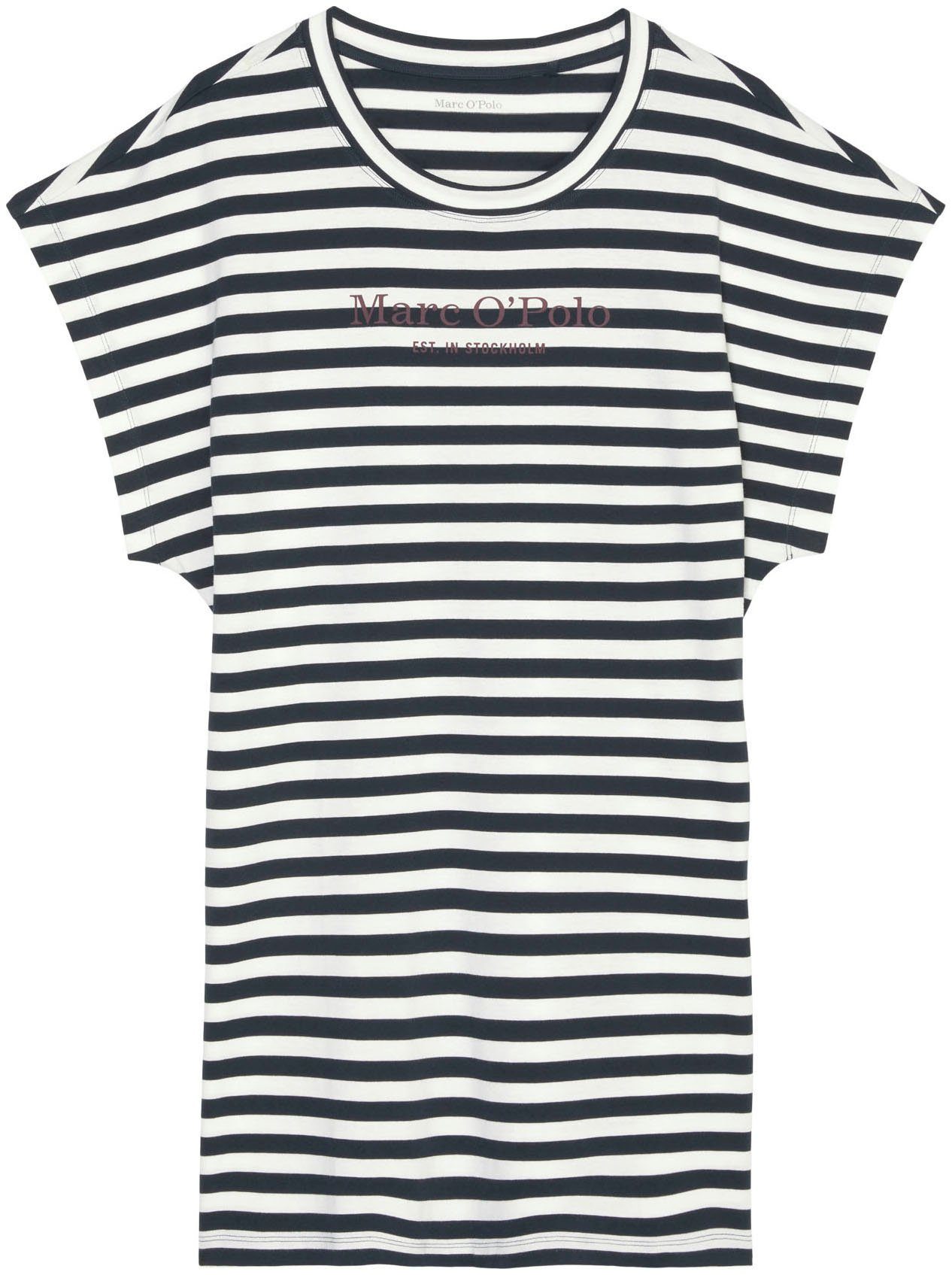 Marc O'Polo Nachthemd Mix & Match Cotton-Woven mit überschnittenen Schulter günstig online kaufen