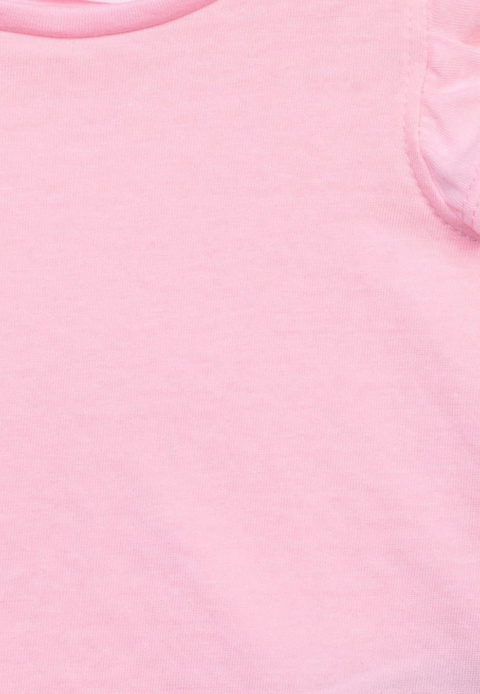 MINOTI T-Shirt Weste mit Neonrosa Rüschen (1y-14y)